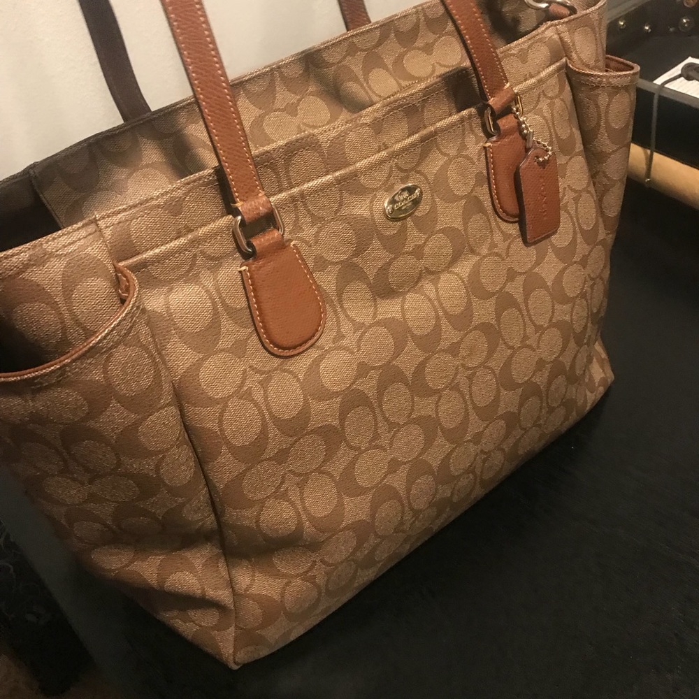 Coach diaper bag
